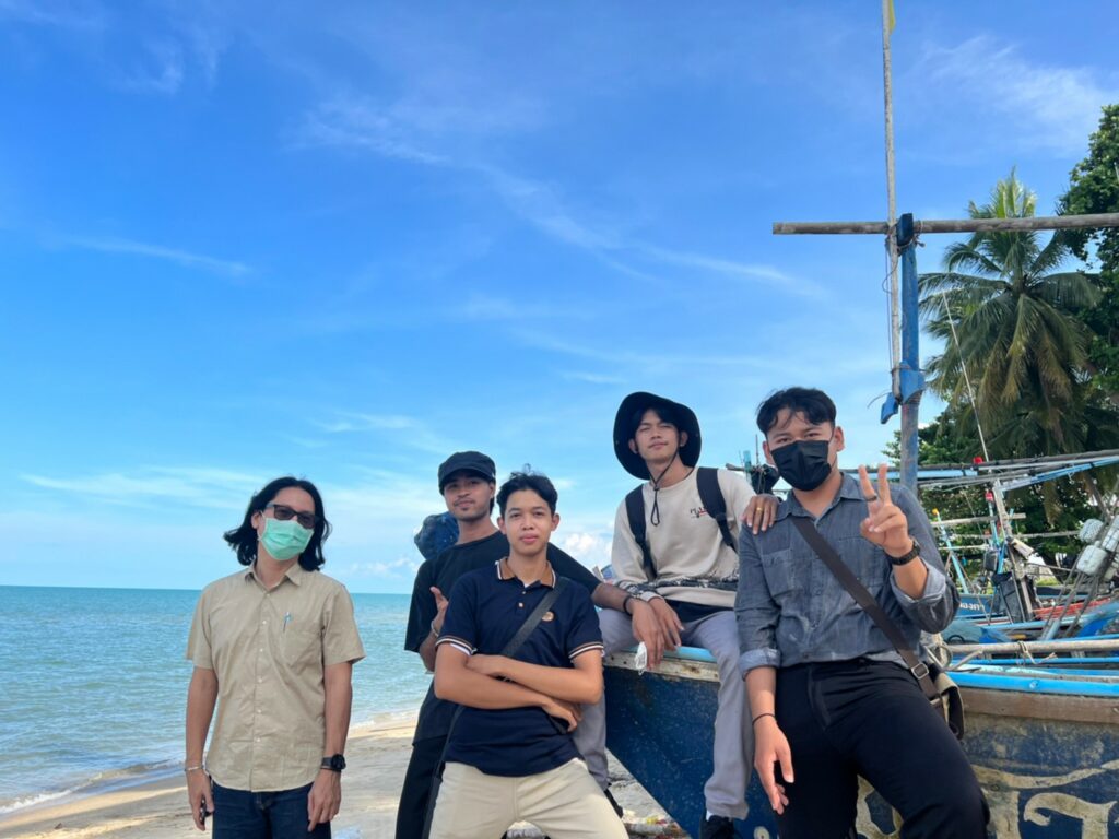 ภาพบรรยากาศน้องๆนักศึกษาชั้นปีที่ 1 ทริป ของรายวิชา ARC-121 การเขียนภาพ