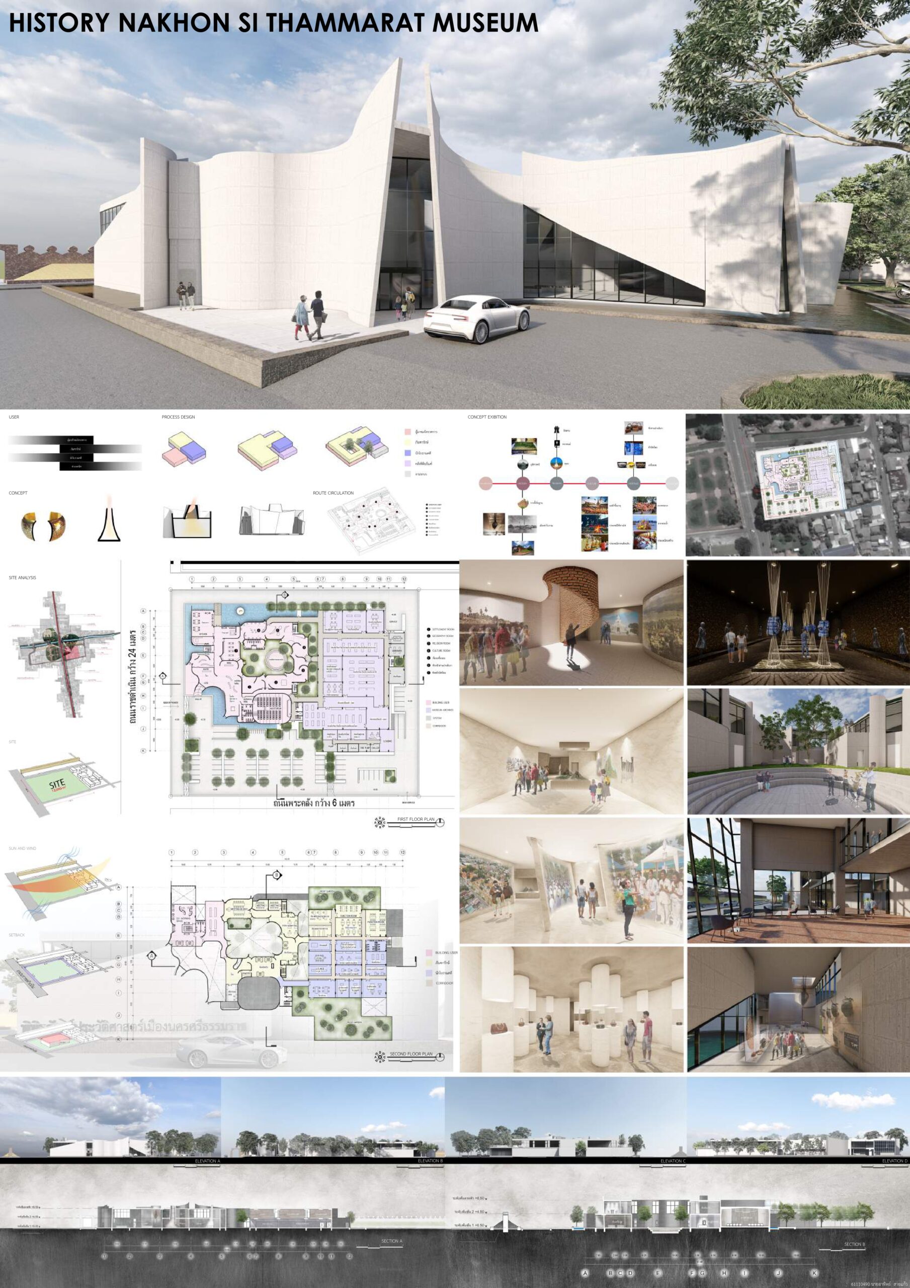 ผลงานนักศึกษา วิชา ARC59-422 การออกแบบสถาปัตยกรรม 7