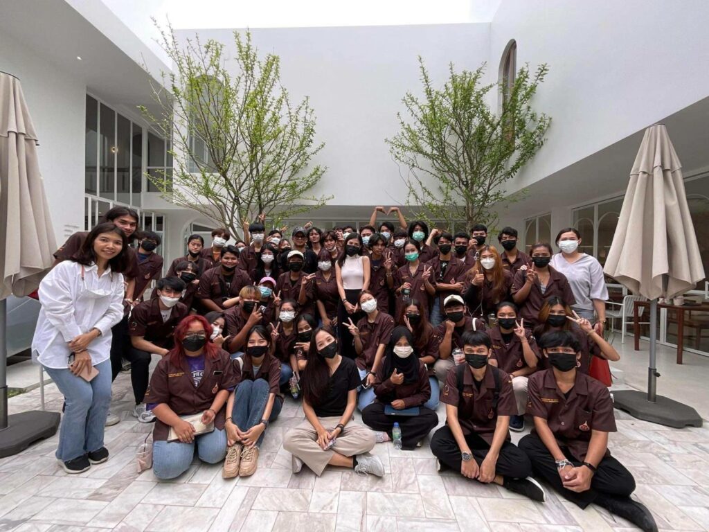 กิจกรรมทัศนศึกษาของนักศึกษาชั้นปีที่2 สาขาวิชาสถาปัตยกรรม