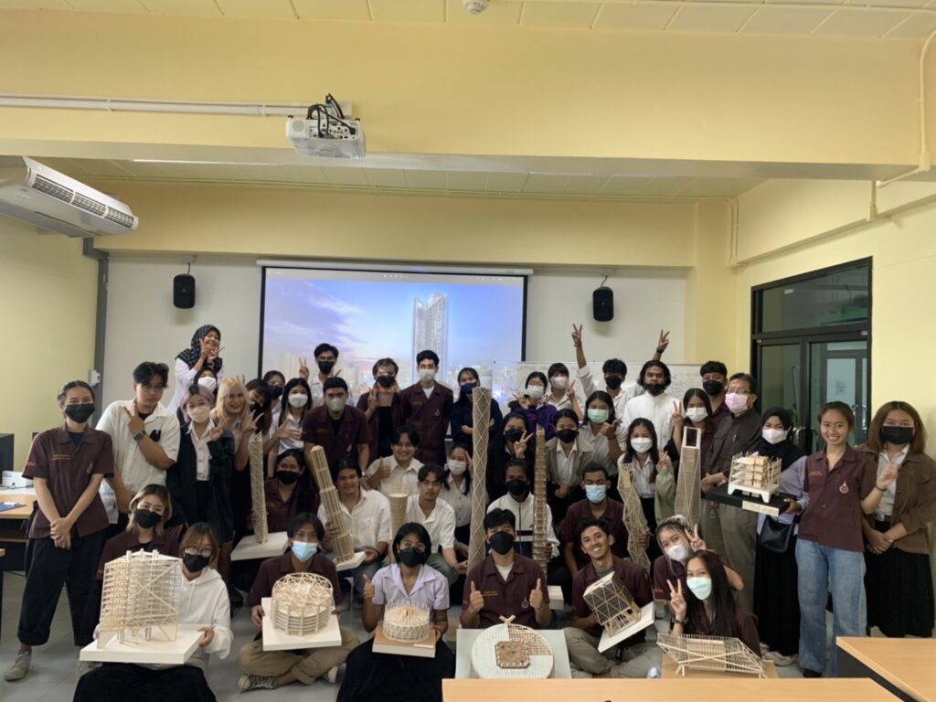 ผลงานนักศึกษา วิชา ARC62-431Advanced Structure Technology and Construction II