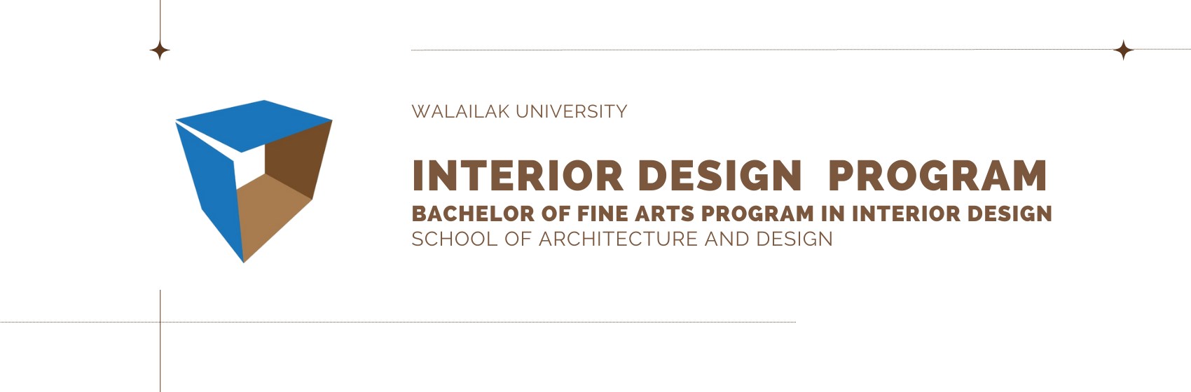 หลักสูตรศิลปบัณฑิต สาขาการออกแบบภายใน​