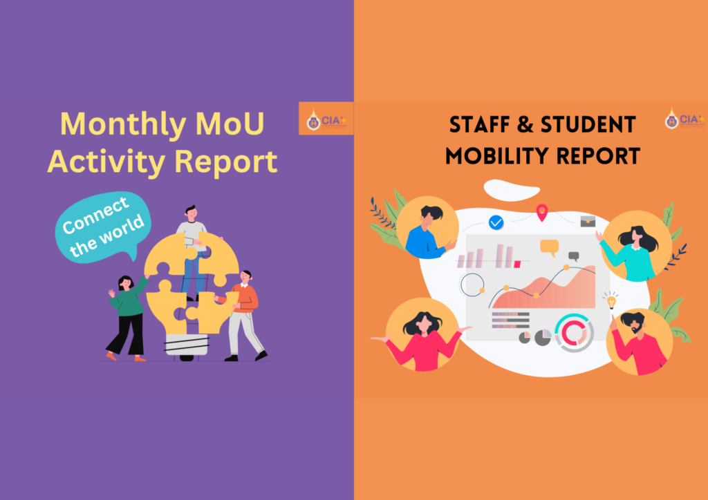 กิจกรรมด้าน Staff & Student Mobility และ International Collaboration
