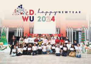 Happy New Year 2024 - กิจกรรมต้อนรับปีใหม่ 2567 สำนักวิชาสถาปัตย์ฯ