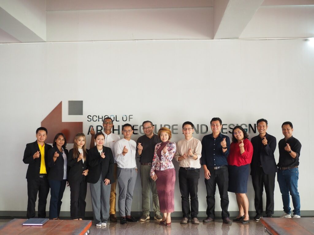 เปิดบ้านต้อนรับทีมผู้บริหาร จากคณะสถาปัตย์ มอ. วิทยาเขตตรัง 