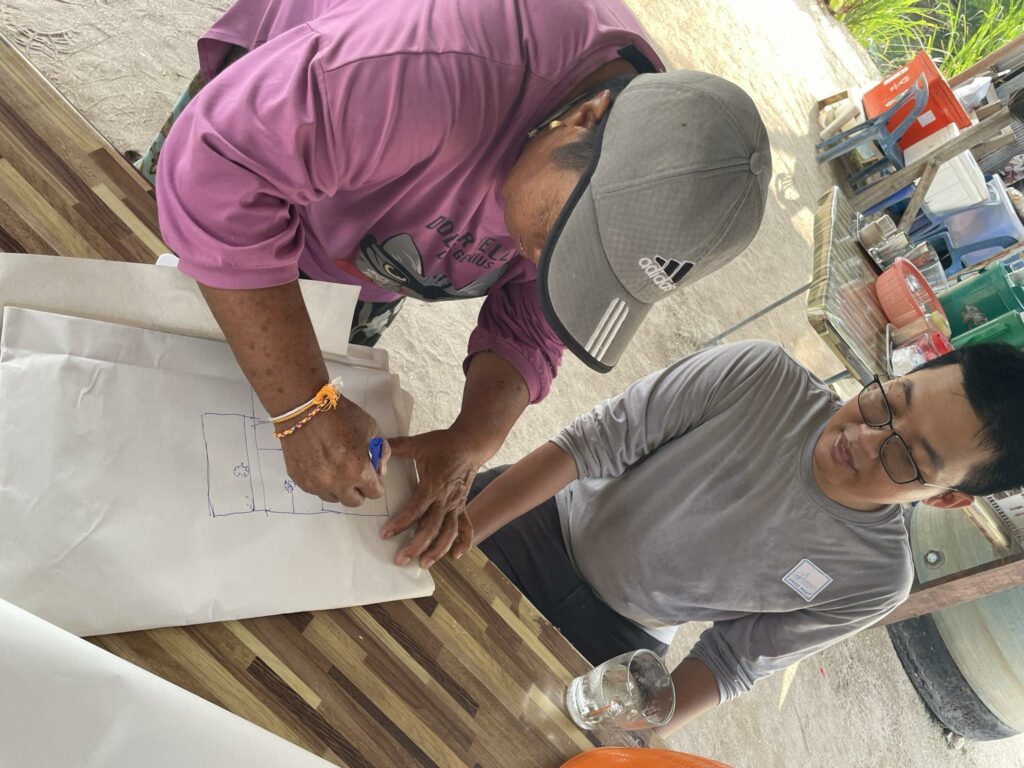 หัวข้อที่ 1 โครงการจัดทำแผนพัฒนาเกาะหลีเป๊ะ ภาคประชาชน The project to develop a community-based development plan for Koh Lipe