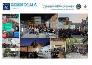 โครงการเสนอแนวความคิดการปรับปรุงพื้นที่ริมทะแลสาบ เพื่อเป็นพื้นทีส่งเสริมกิจกรรมภายในชุมชนและจัดนิทรรศการ ในย่านเมืองเก่า สงขลา จังหวัดสงขลา ร่วมกับกรรมธิการสถาปนิกทักษิณ ประจำปีงบประมาณ พ.ศ.2567