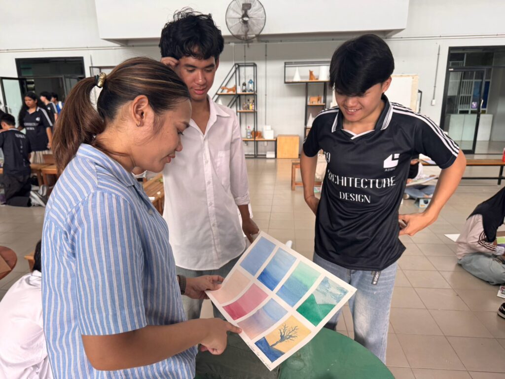 เรียนรู้ศิลปะสีน้ำ