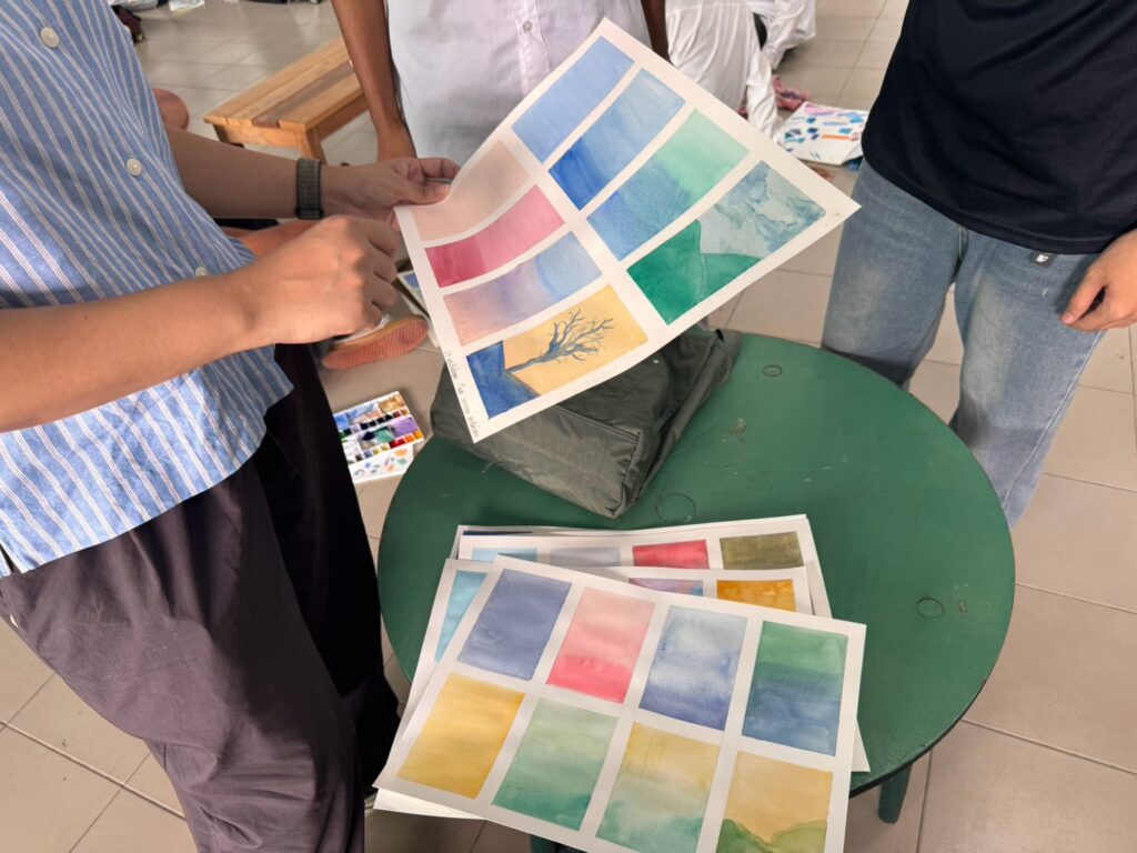 เรียนรู้ศิลปะสีน้ำ