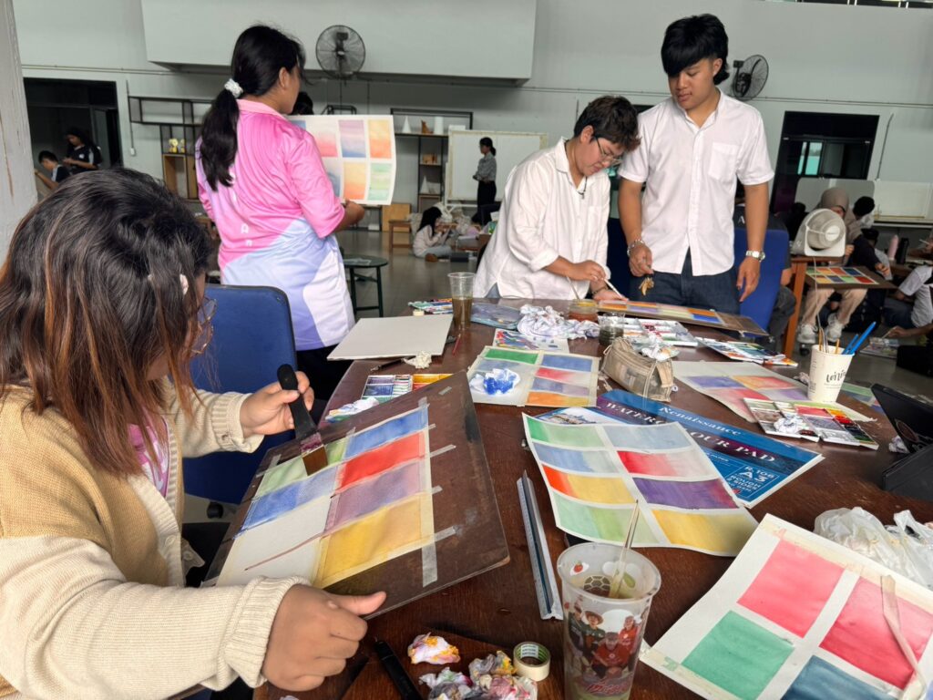 เรียนรู้ศิลปะสีน้ำ