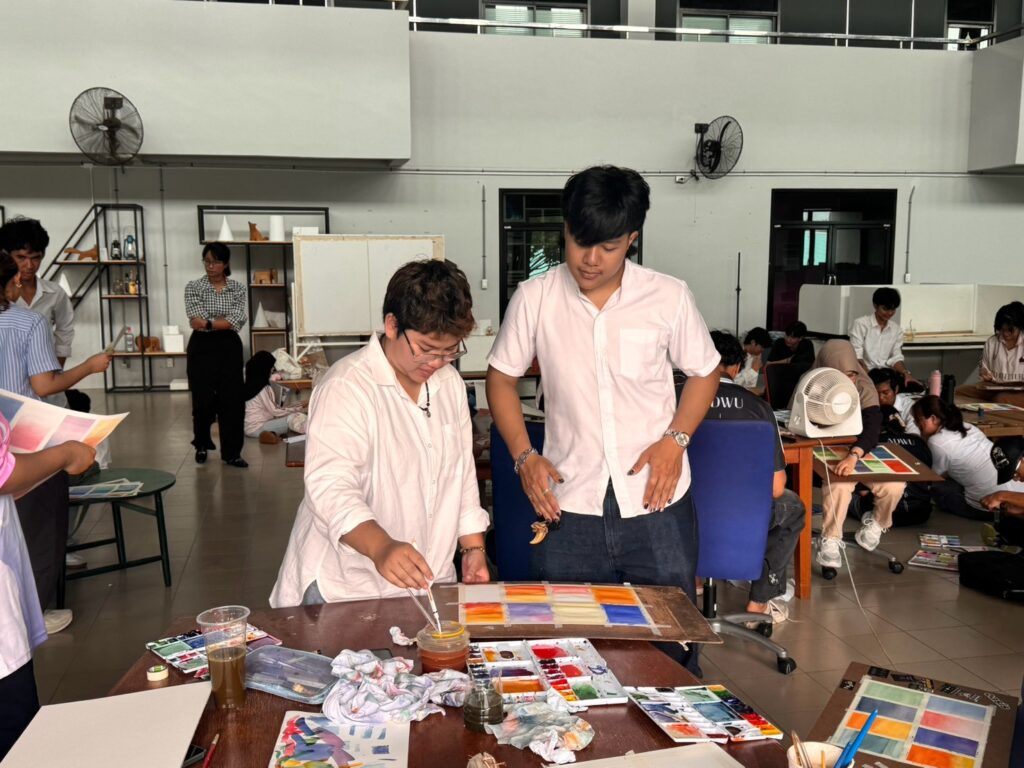 เรียนรู้ศิลปะสีน้ำ
